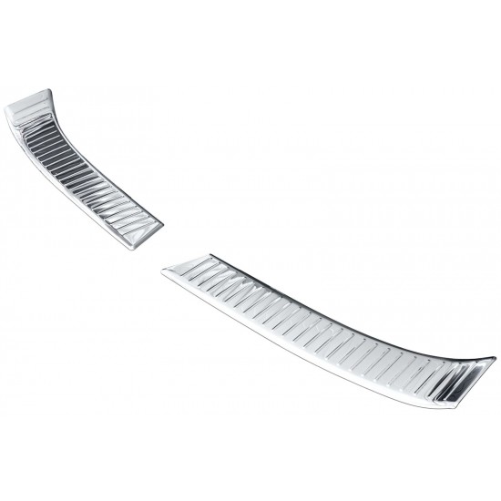 Set de 2 ornamente protectie portbagaj interior cromate pentru Nissan Qashqai J12 din 2021
