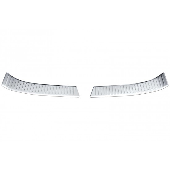 Set de 2 ornamente protectie portbagaj interior cromate pentru Nissan Qashqai J12 din 2021