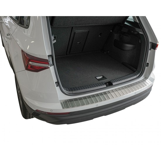 Ornament protectie portbagaj/bara spate mat pentru Skoda Karoq din 2017