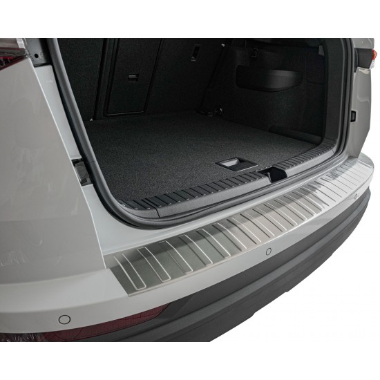 Ornament protectie portbagaj/bara spate mat pentru Skoda Karoq din 2017