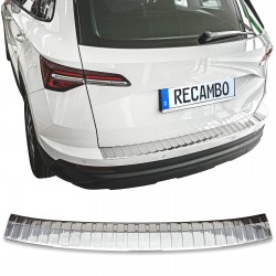 Ornament protectie portbagaj/bara spate crom pentru Skoda Karoq din 2017