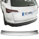 Ornament protectie portbagaj/bara spate crom pentru Skoda Karoq din 2017