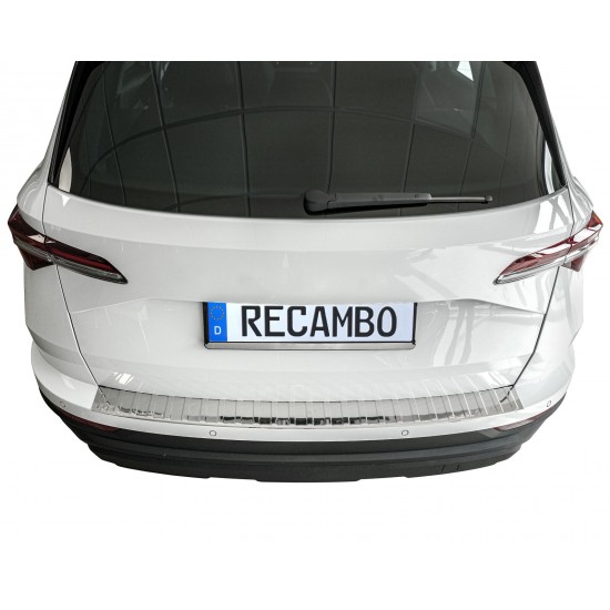 Ornament protectie portbagaj/bara spate crom pentru Skoda Karoq din 2017