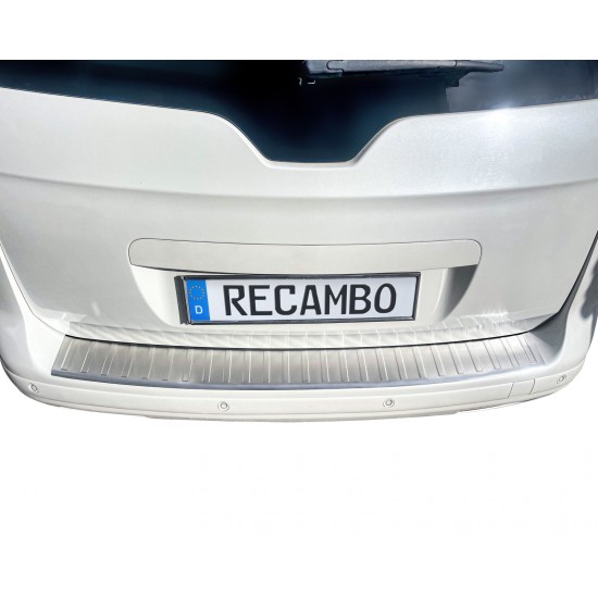 Ornament protectie portbagaj/bara spate mat pentru Peugeot 5008 I din 2009-2017