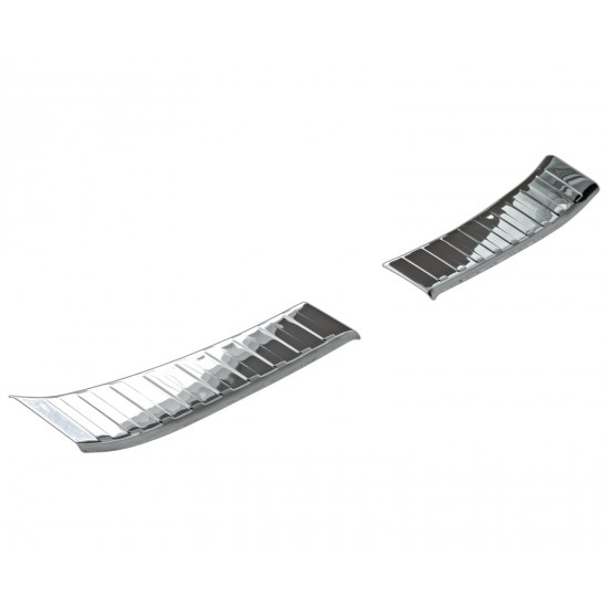 Set de 2 Ornamente protectie portbagaj interior crom pentru Toyota Rav4 V din 2018, Suzuki Across din 2020