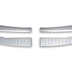 Set de 2 protectii bara spate si interior portbagaj mat premium pentru Dacia Sandero, Stepway III din 2021