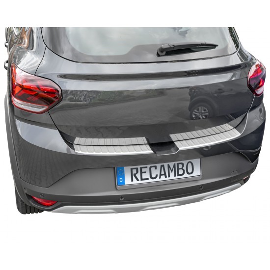 Set de 2 Ornamente protectie portbagaj/bara spate mat pentru Dacia Sandero, Stepway III, 3 din 2021