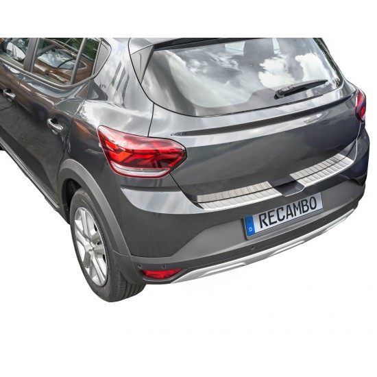 Set de 2 Ornamente protectie portbagaj/bara spate mat pentru Dacia Sandero, Stepway III, 3 din 2021