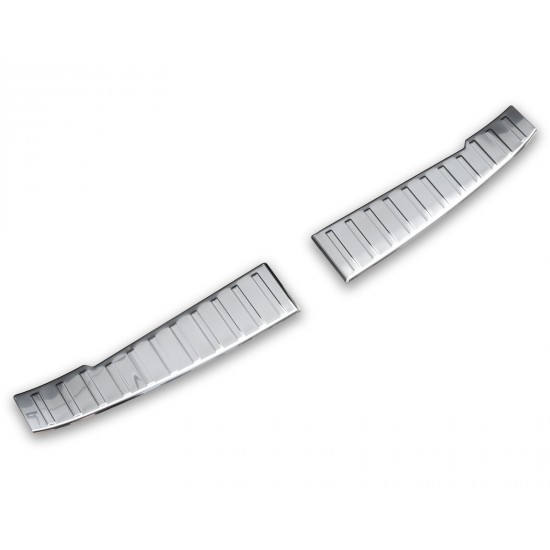 Set de 2 Ornamente protectie portbagaj/bara spate crom pentru Dacia Sandero, Stepway III, 3 din 2021
