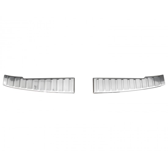Set de 2 Ornamente protectie portbagaj/bara spate crom pentru Dacia Sandero, Stepway III, 3 din 2021