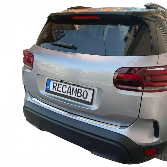 Ornament protectie portbagaj/bara spate crom pentru Citroen C5 Aircross din 2018