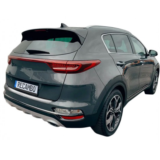 Ornament protectie portbagaj/bara spate mat pentru Kia Sportage QL din 07/2018