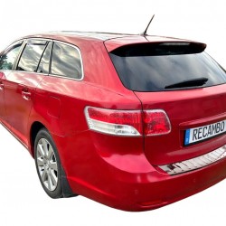 Ornament protectie portbagaj/bara spate crom pentru Toyota Avensis Combi/Break din 2008-02/2015