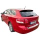 Ornament protectie portbagaj/bara spate crom pentru Toyota Avensis Combi/Break din 2008-02/2015