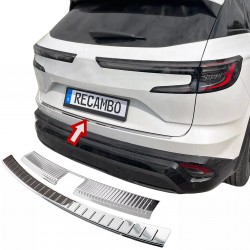 Set de 2 protectii bara spate si interior portbagaj crom premium pentru Renault Austral din 2022