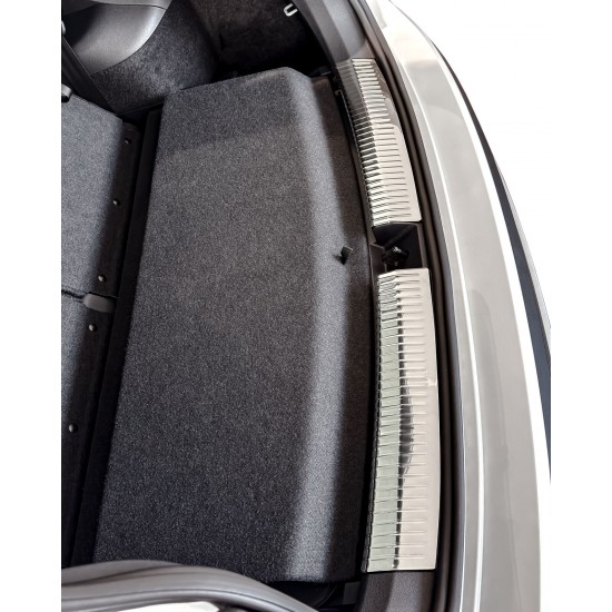 Set de 2 ornamente protectie interior portbagaj crom pentru Seat Tarraco din 2018