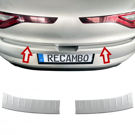 Ornament protectie portbagaj/bara spate mat pentru Renault Megane IV, 4 hatchback din 2016