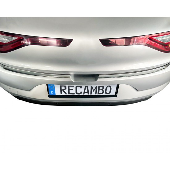 Ornament protectie portbagaj/bara spate crom pentru Renault Megane IV, 4 hatchback din 2016