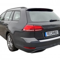 Ornament protectie bara spate/portbagaj mat pentru VW Golf 7 Break, Combi, Variant din 2017 facelift