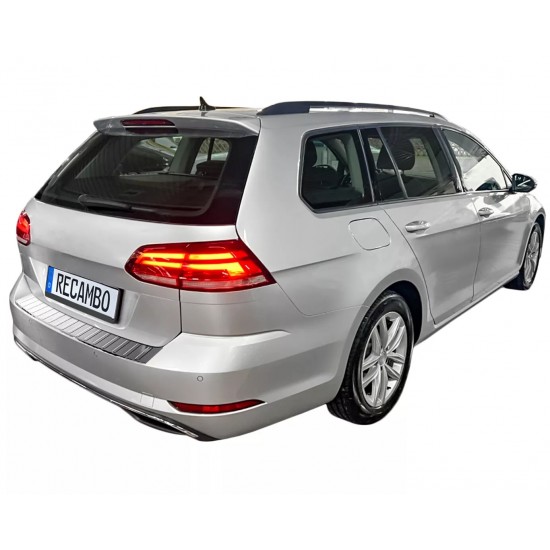 Ornament protectie bara spate/portbagaj crom pentru VW Golf 7 Break, Combi, Variant din 2017 facelift