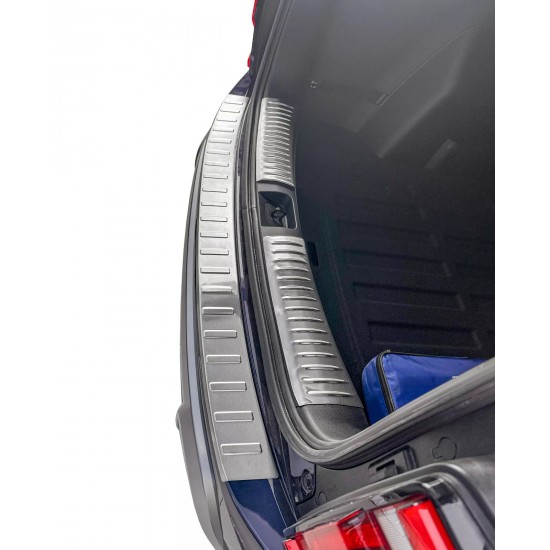 Set de 2 protectii bara spate si interior portbagaj mat premium pentru Ssangyong Torres din 2022