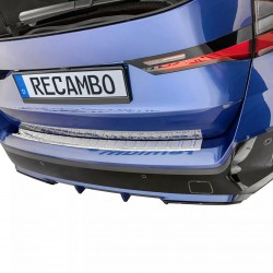 Set de 2 protectii bara spate si interior portbagaj crom premium pentru BMW X1 iX1 din 2022