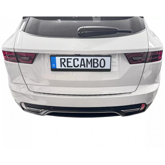 Ornament protectie portbagaj/bara spate crom pentru Jaguar E-Pace X540 din 2017