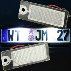Lampi numar LED pentru Volvo S60 I, S80 I, V70 II, XC70 I, XC90 I