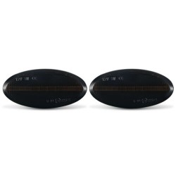 Set de 2 Lampi semnalizare laterala/aripi LED fumurii pentru Mazda 2, 3, 5, 6, BT-50 pick up, MPV II
