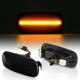 Lampi semnalizare laterala/aripi LED fumurii pentru Audi A4 B6, B7, A6 C6, A3 8P+sportback