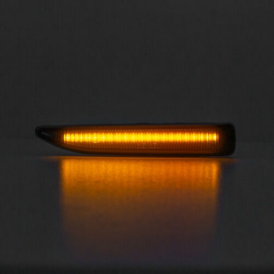 Lampi semnalizare laterala/aripi LED fumurii pentru BMW Seria 7 E65, E66 2001-2008