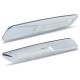 Lampi semnalizare laterala LED crom pentru BMW Seria 5 E60, E61, Seria 3 E90, E91, E92, E93, Seria 1 E81, E82, E87, E88, X1 E84 