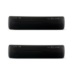 Set de 2 Lampi semnalizare laterala/aripi LED fumurii pentru Land Rover Discovery 3,III, Freelander 2,II, Range Rover Sport I