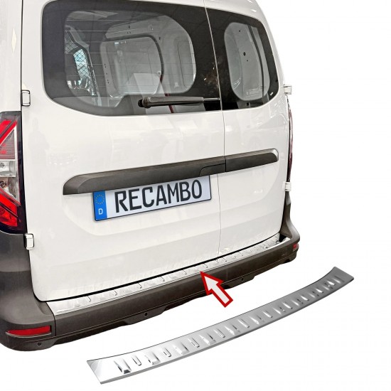 Ornament protectie portbagaj/bara spate crom pentru Renault Kangoo III din 2021, Nissan Townstar din 2022, Mercedes Citan, T-Class din 2021