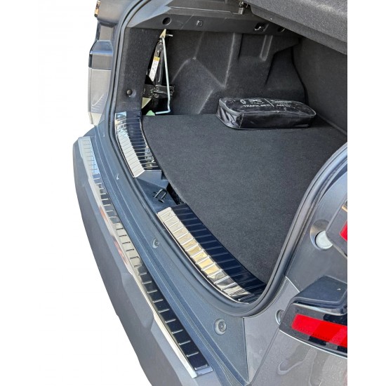 Set de 2 protectii bara spate si interior portbagaj crom premium pentru Dacia Duster III din 2024