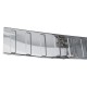 Ornament protectie portbagaj/bara spate cromat pentru Subaru Forester din 2024