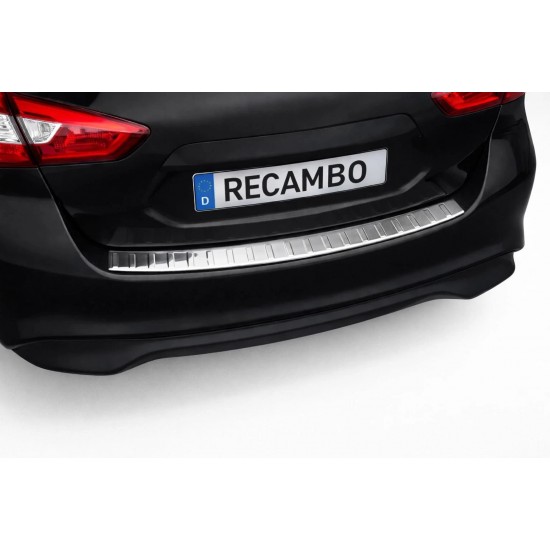 Ornament protectie portbagaj/bara spate cromat pentru Nissan Pulsar din 2014-2018