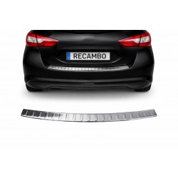 Ornament protectie portbagaj/bara spate cromat pentru Nissan Pulsar din 2014-2018