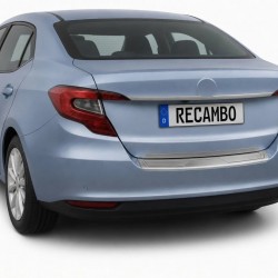 Ornament protectie portbagaj/bara spate mat pentru Fiat Tipo Berlina/Sedan din 2015-