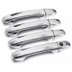 Set de 4 manere de usi cromate keyless go din inox pentru Mercedes Vito, V-Class W447 din 2014