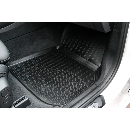 Set de 5 covorase cauciuc 3D stil tavita premium pentru BMW X3 G01 F97 din 2017