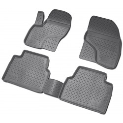Set de 4 covorase cauciuc 3D stil tavita premium pentru Ford Kuga I 2008-2013