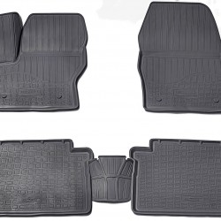 Set de 5 covorase cauciuc 3D stil tavita premium pentru Ford Kuga II 2013-2019