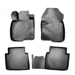 Set de 4 covorase cauciuc 3D stil tavita premium pentru Honda CR-V din 2016