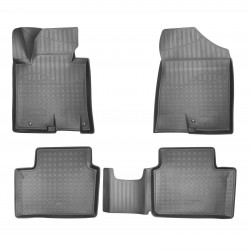 Set de 4 covorase cauciuc 3D stil tavita premium pentru Kia Ceed/Pro Ceed/Ceed SW 2012-2018
