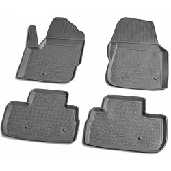 Set de 4 covorase cauciuc 3D stil tavita premium pentru Land Rover Freelander II 2006-2014