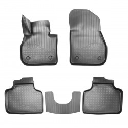 Set de 5 covorase cauciuc 3D stil tavita premium pentru Mini Countryman F60 din 2017