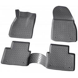 Set de 4 covorase cauciuc 3D stil tavita premium pentru Opel Insignia A 2008-2017