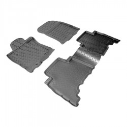 Set de 5 covorase cauciuc 3D stil tavita premium pentru Toyota Land Cruiser J15 2009-2013