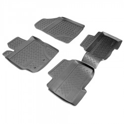 Set de 4 covorase cauciuc 3D stil tavita premium pentru Toyota Yaris II,2 2005-2011